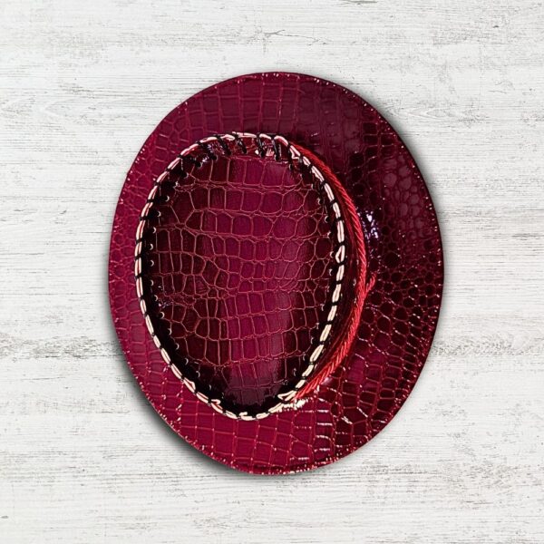 Crocodile Leather Cowboy Hat - Image 3