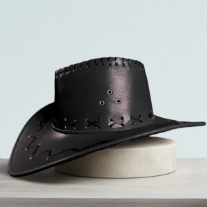 Leather Cowboy Hat