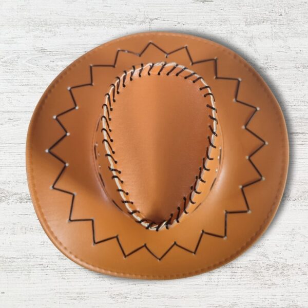 Leather Cowboy Hat - Image 6