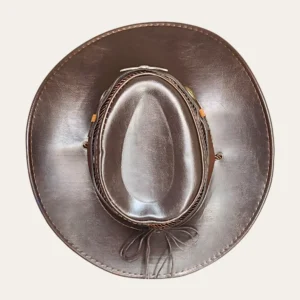 Mexican Style Leather Cowboy Hat (4 Colors)