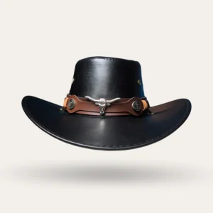 Mexican Artificial Leather Cowboy Hat (4 Colors)