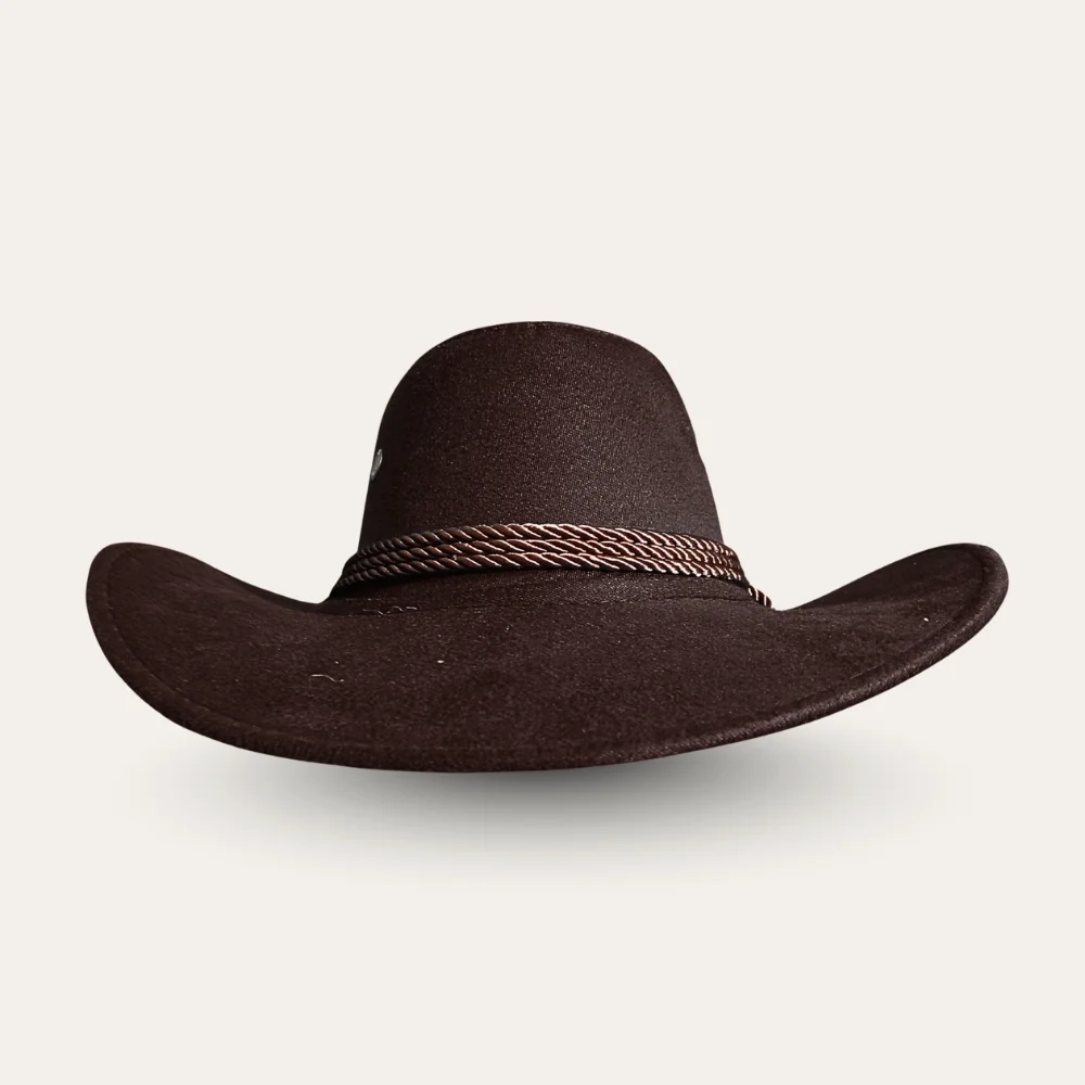 Faux Suede Cowboy Hat (5 Colors) - Image 11