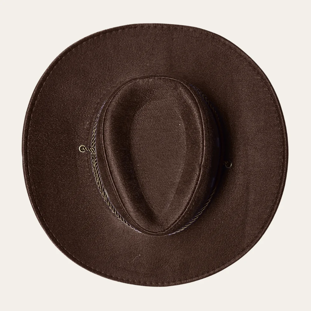 Faux Suede Cowboy Hat (5 Colors) - Image 12