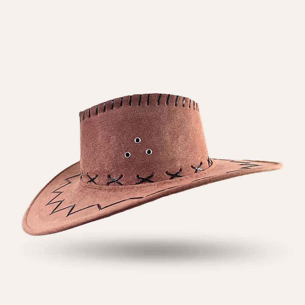 Outback Cowboy Hat - Brown