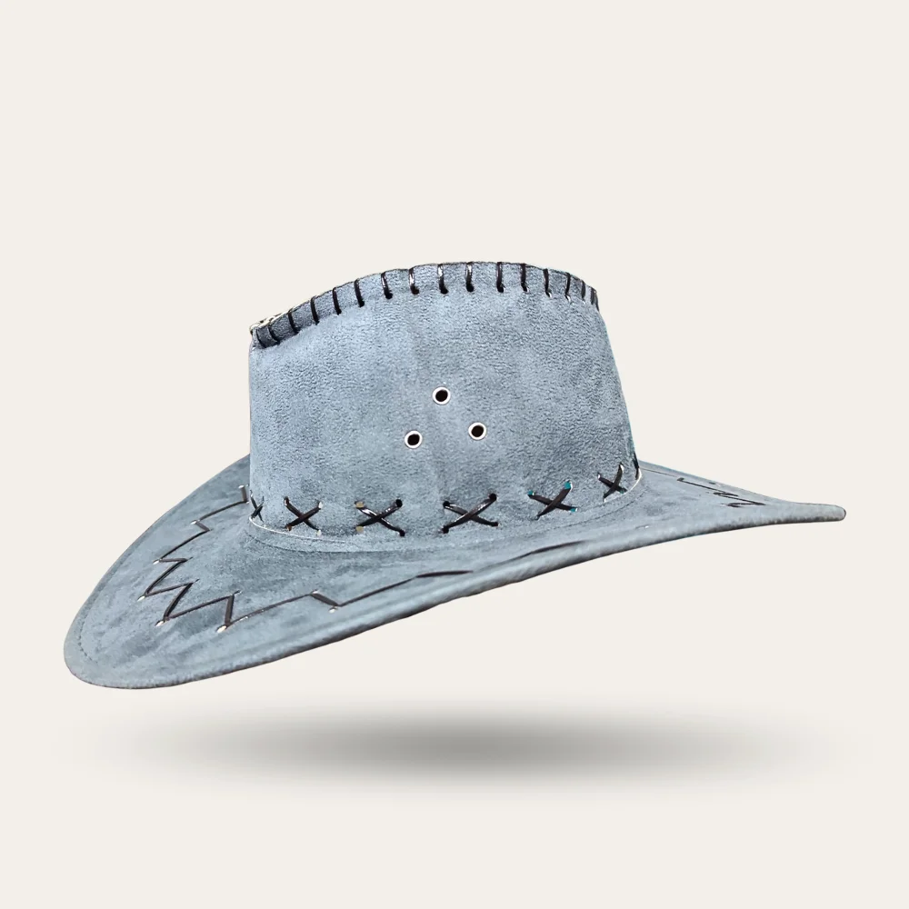 Outback Cowboy Hat - Dusty Blue