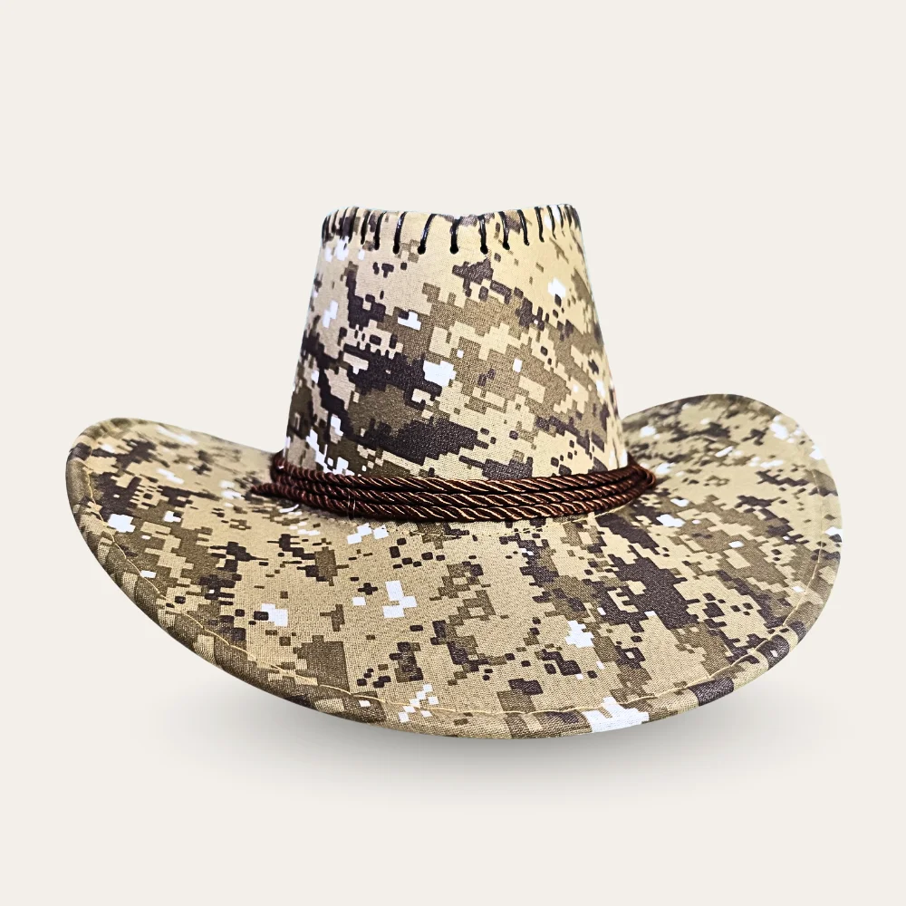 Safari Cowboy Hat - Khaki - Image 3