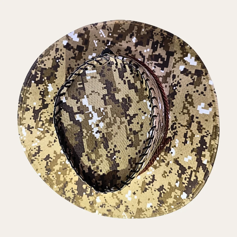 Safari Cowboy Hat - Khaki - Image 2