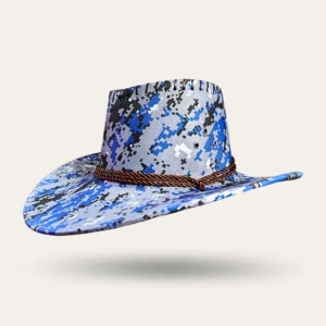 Safari Cowboy Hat - Sky Blue